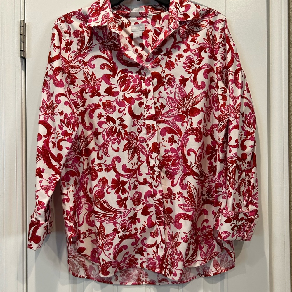 Chico’s no iron blouse
